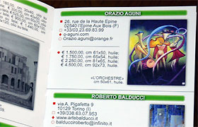 ORAZIO AGUNI Peintre &agrave; l'Epine Aux bois dans l'Aisne