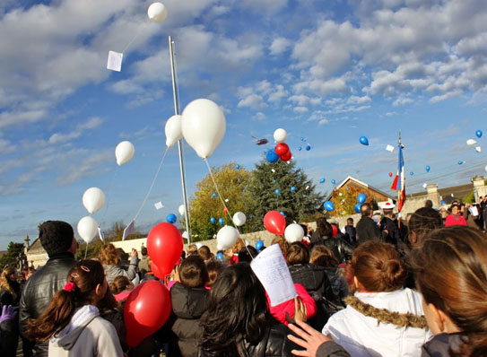 11 novembre 2014 à Charly sur Marne dans l'Aisne
