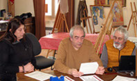 AG de l'association Bochages Productions - Les peintres de la plaine à Condé en Brie dans le sud de l'Aisne