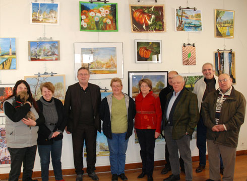 Assemblée générale de l'Association Bochages Productions les peintres de la plaine à Fontenelle en Brie dans l'Aisne