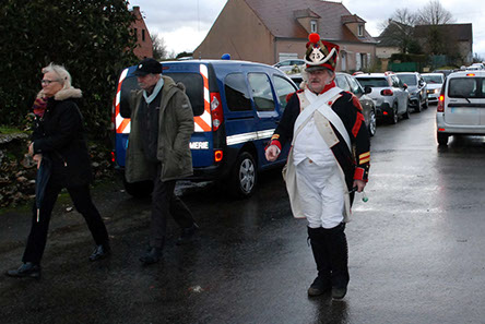 205 eme anniversaire de la campagne de france à Marchais en Brie dans le sud de l'Aisne