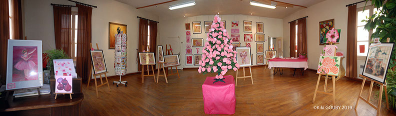 Atelier rose pour ANAT de l'Omois à condé en brie dans le sud de l'Aisne
