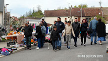 Fête communale et brocante à Brasles dans le sud de l'Aisne