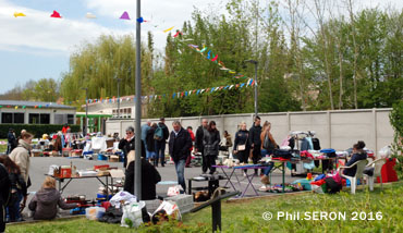 Fête communale et brocante à Brasles dans le sud de l'Aisne