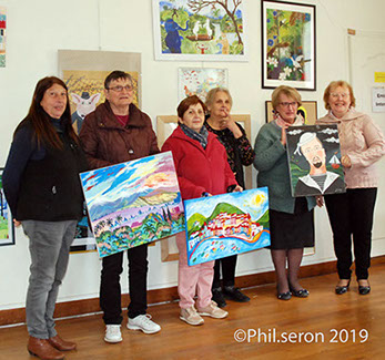 Exposition NAÏF à l'atelier libre de peinture de Condé en Brie dans le sud de l'Aisne Exposition NAÏF à l'atelier libre de peinture de Condé en Brie dans le sud de l'Aisne