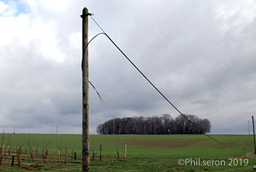 privés de téléphone pendant 7 jours à fontenelle en Brie dans le sud de l'aisne