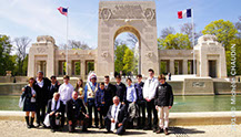 CENTENAIRE DE LA CRÉATION DE L'ESCADRILLE LA FAYETTE À MARNES LA COQUETTE