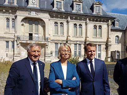 Retour sur la visite du Président de la République Emmanuel Macron à Villers-Cotterêts