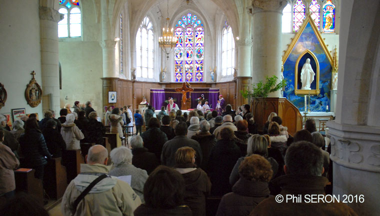 24 heures pour le seigneur à Condé en Brie dans le sud de l'Aisne