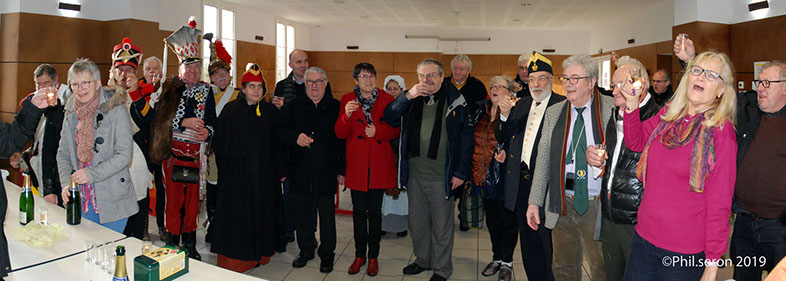 205 eme anniversaire de la campagne de france à Marchais en Brie dans le sud de l'Aisne