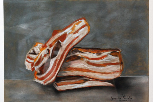 Pig art à l'atelier libre de peinture de Condé en Brie dans le sud de l'Aisne