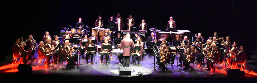 Concert de la Sainte Cécile par l'Union Musicale de Château-Thierry dans le sud de l'Aisne