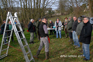 Association ADEQV à Essômes sur Marne avec les croqueurs de pommes dans le sud de l'Aisne Hauts de france