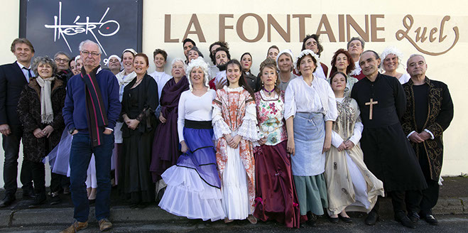 Theatr'O la troupe 2019 à Château-Thierry dans le sud de l'Aisne Theatr'O la troupe 2019 à Château-Thierry dans le sud de l'Aisne