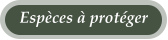 Espèces à protéger