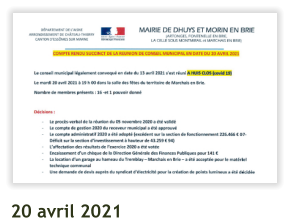 20 avril 2021