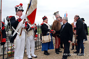 Vive l'Empereur à la colonne Marchais - Montmirail dans le sud de l'Aisne
