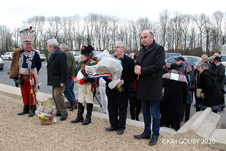 Vive l'Empereur à la colonne Marchais - Montmirail dans le sud de l'Aisne