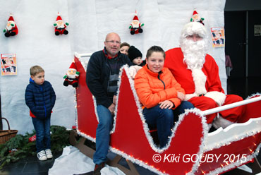 Traditionnel marché de Noël à Brasles dans le sud de l'Aisne