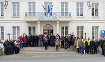 Minute de silence à Charly sur Marne dans l'Aisne