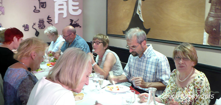 Repas de fin d'année des ateliers libres de peinture de Condé en Brie et Château-Thierry dans l'Aisne