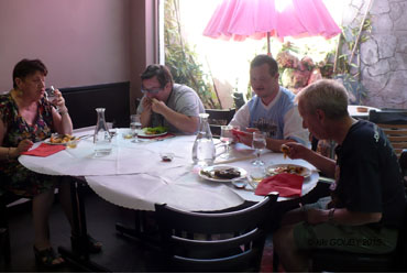 Repas de fin d'année des ateliers libres de peinture de Condé en Brie et Château-Thierry dans l'Aisne