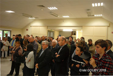 Inauguration de la nouvelle salle communale à Artonges dans l'Aisne