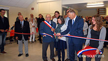 Inauguration de la nouvelle salle communale à Artonges dans l'Aisne