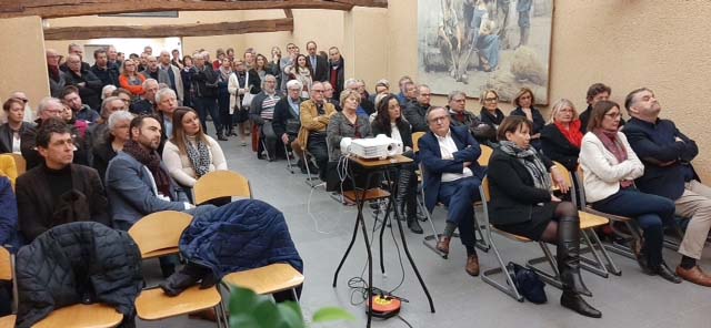 Cérémonie des Voeux du P.E.T.R. - U.C.C.S.A. au Ru de Chailly dans le sud de l'Aisne