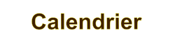 Calendrier